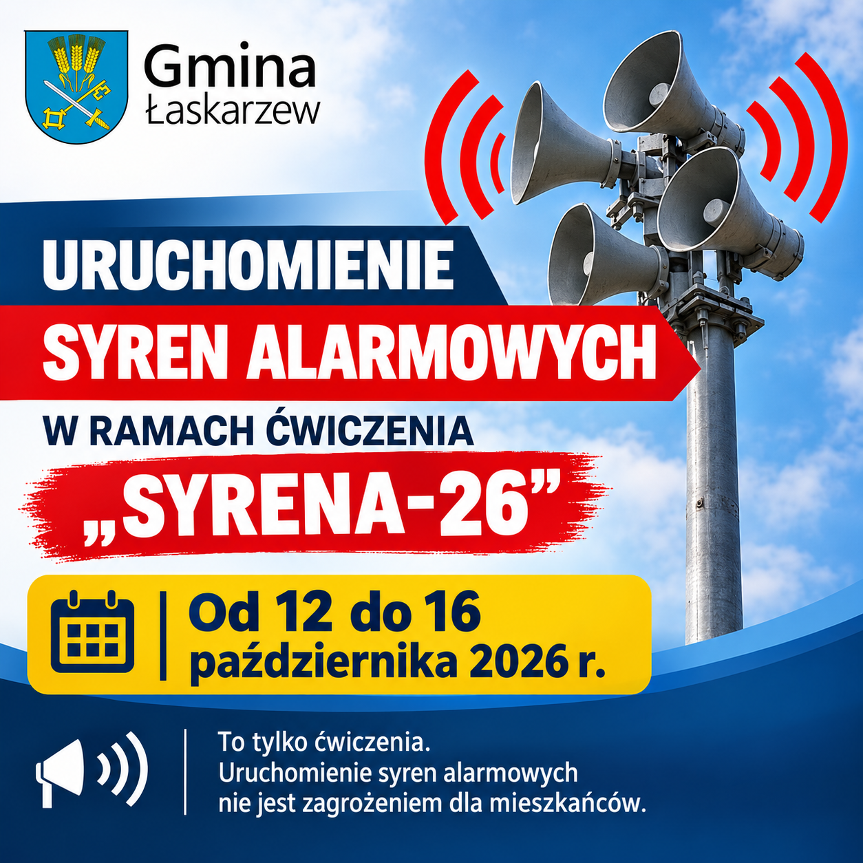 Informacja o&nbsp;ćwiczeniach SYRENA-26