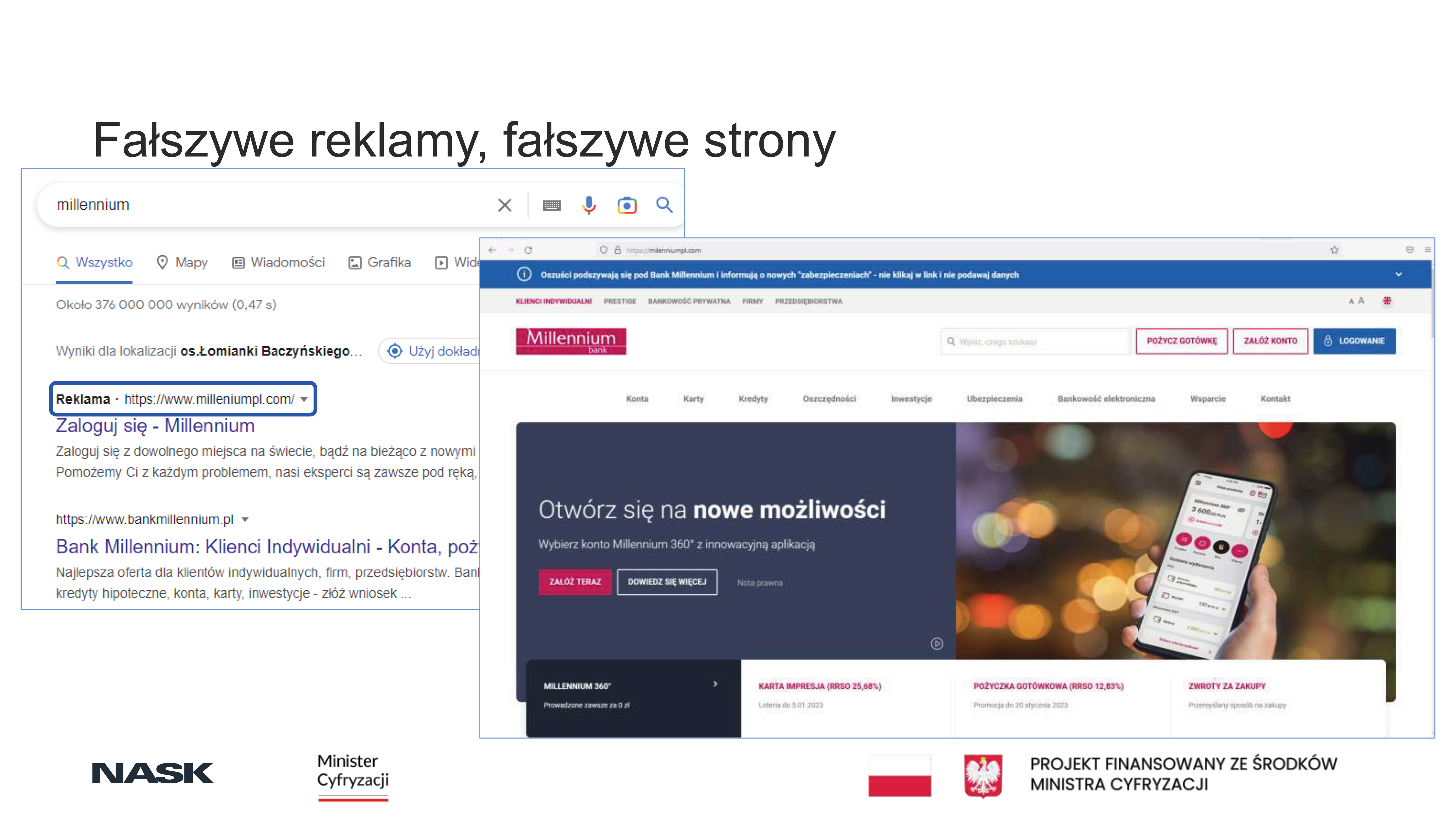 Najpowszechniejsze zagrożenia w&nbsp;Internecie