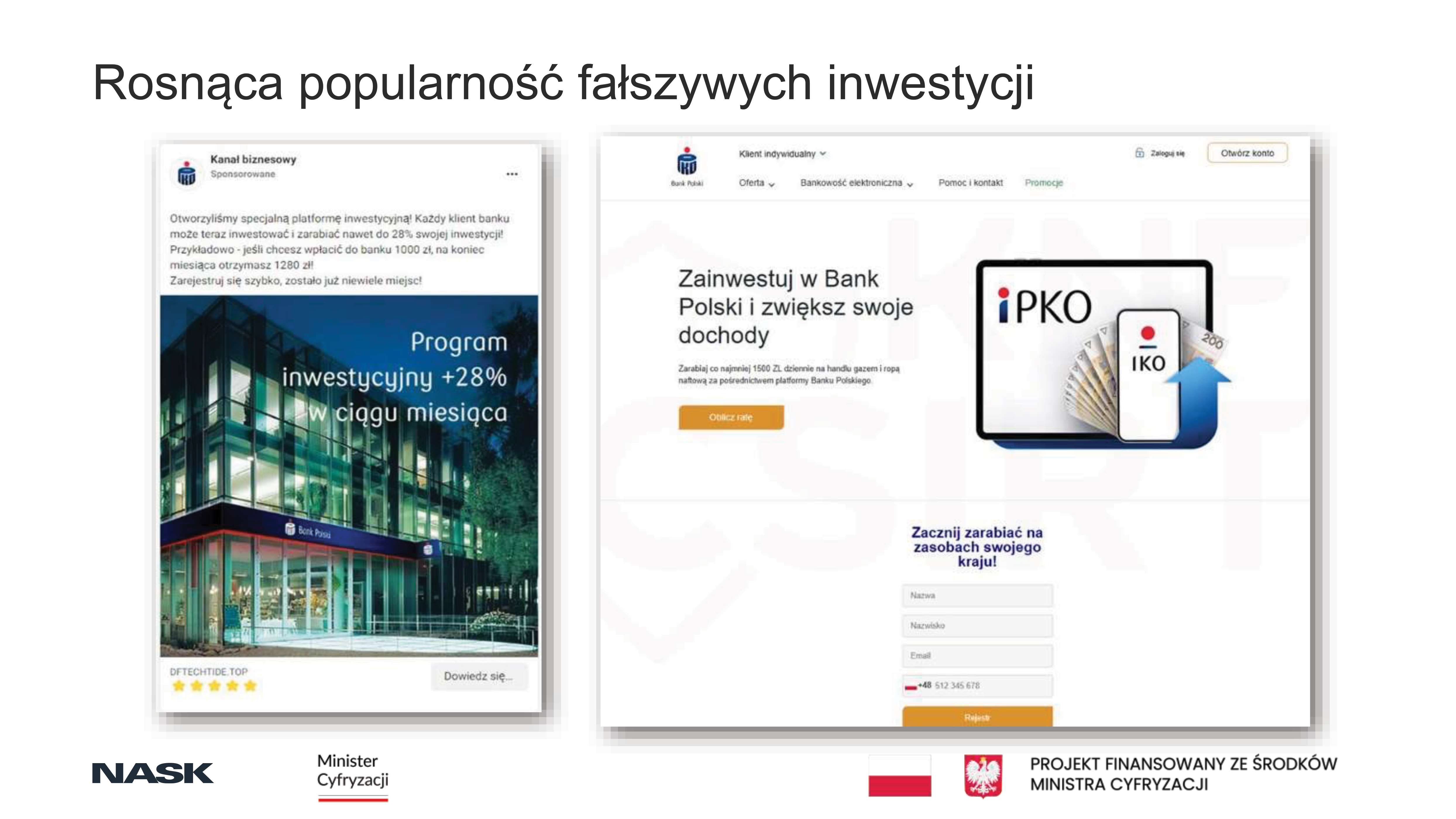 Najpowszechniejsze zagrożenia w&nbsp;Internecie