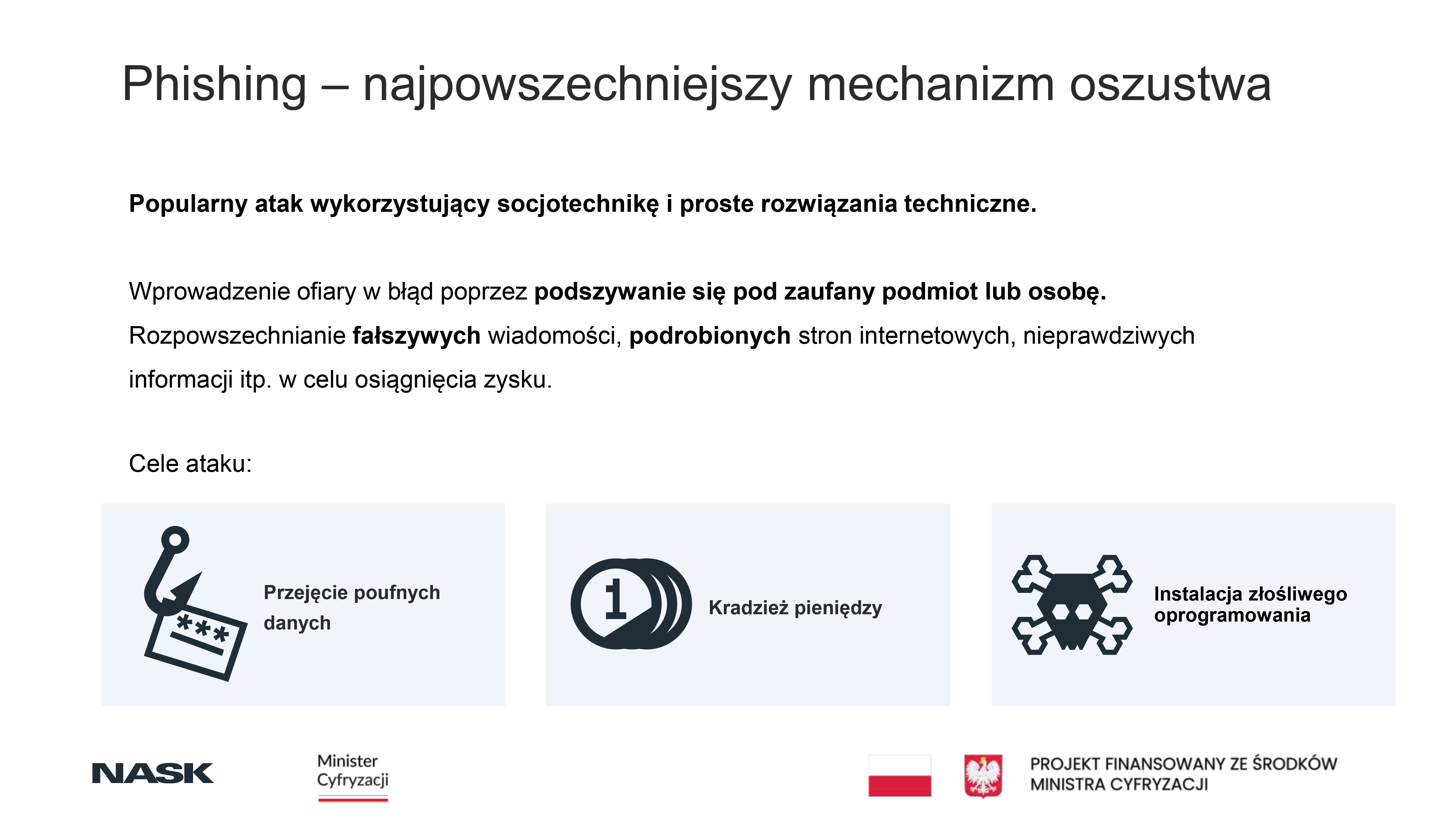 Najpowszechniejsze zagrożenia w&nbsp;Internecie