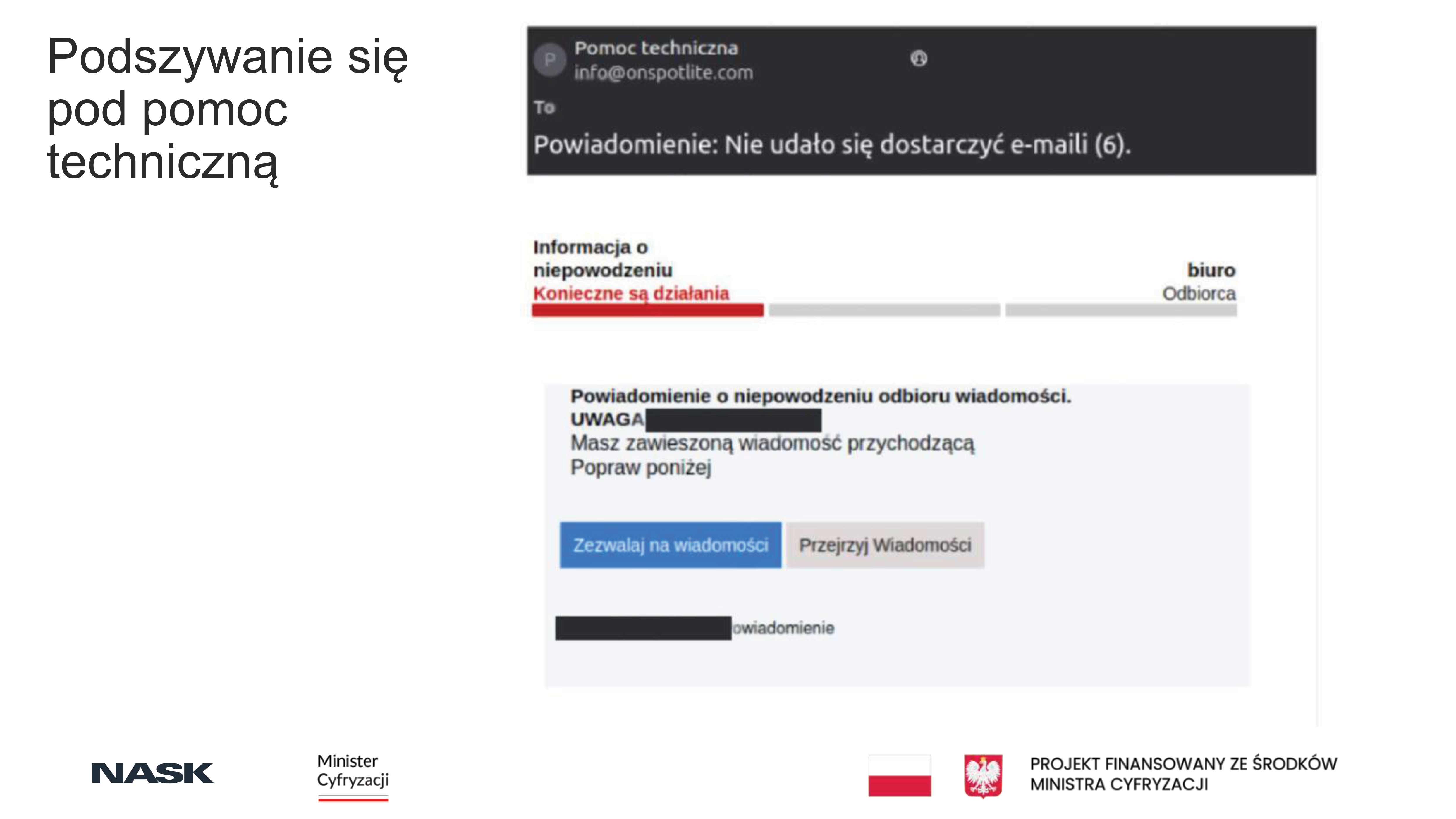 Najpowszechniejsze zagrożenia w&nbsp;Internecie