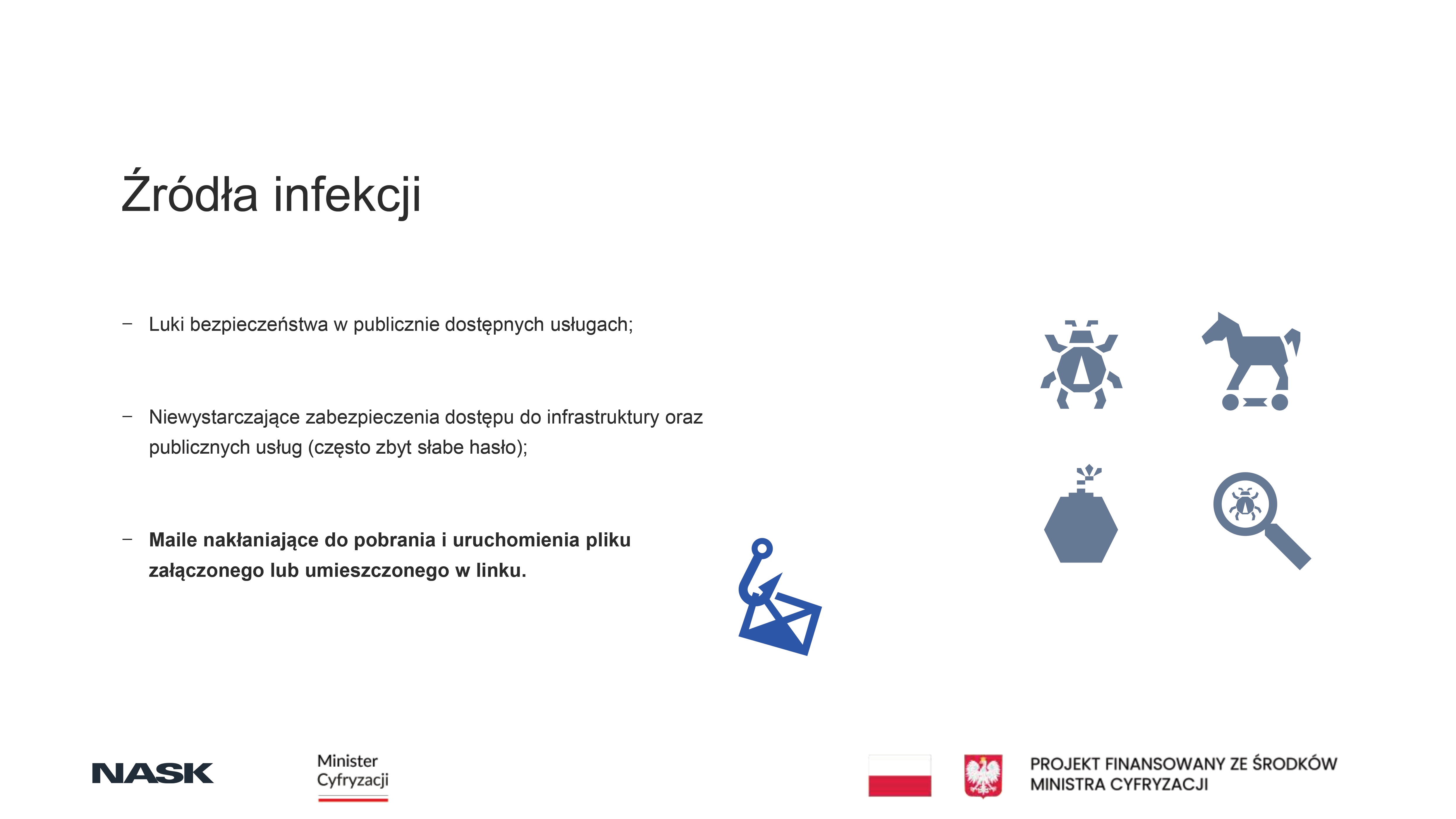 Najpowszechniejsze zagrożenia w&nbsp;Internecie