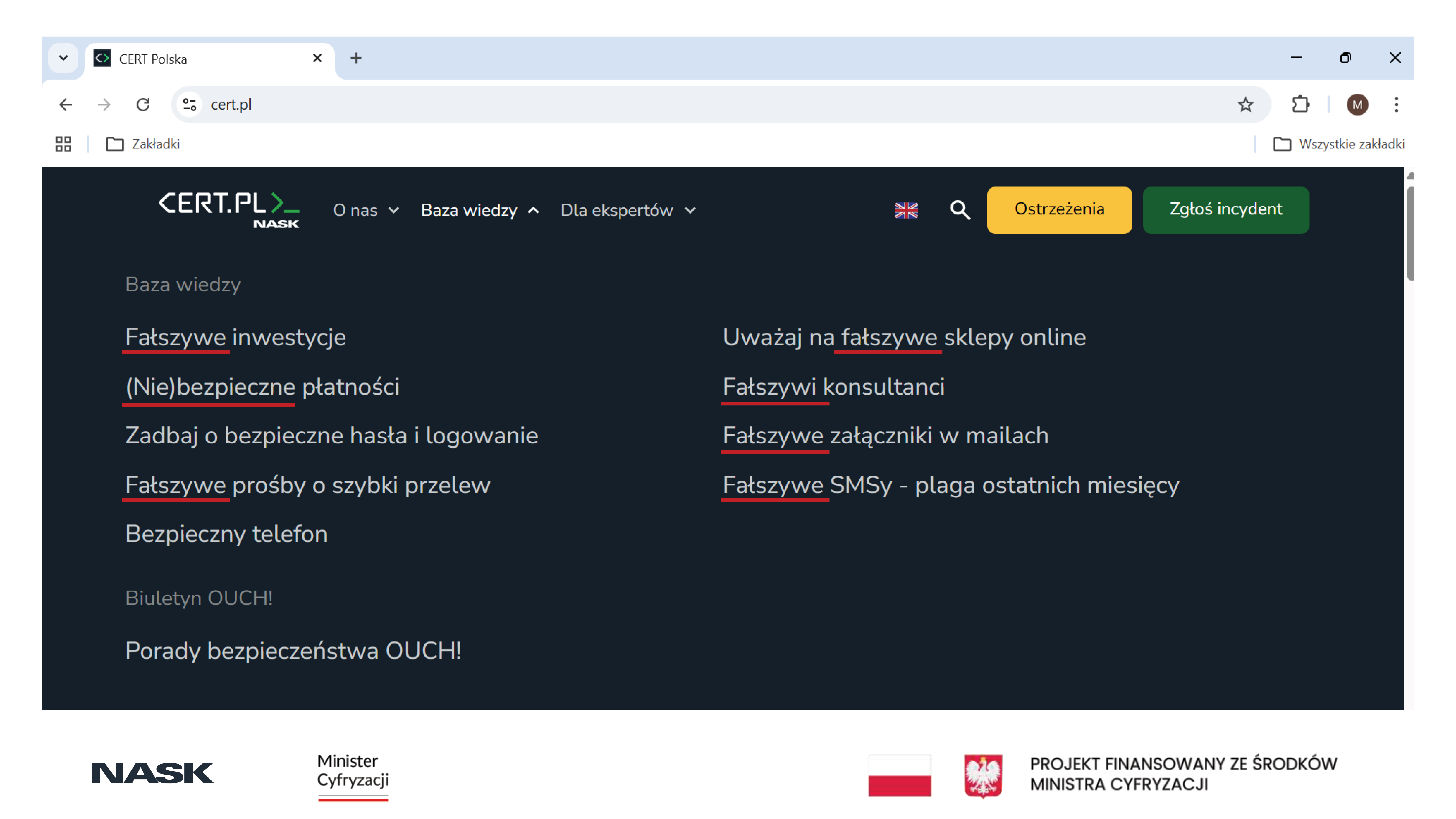 Najpowszechniejsze zagrożenia w&nbsp;Internecie