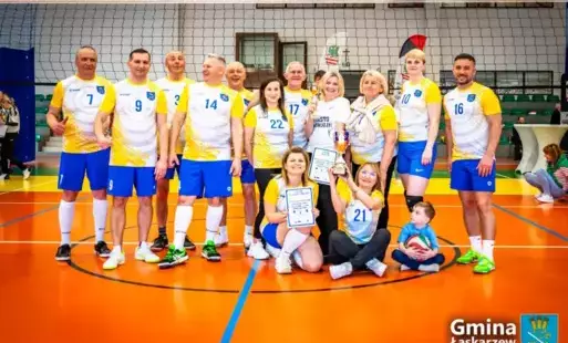  II miejsce na Turnieju Piłki Siatkowej Radnych Miast i Gmin Powiatu Garwolińskiego