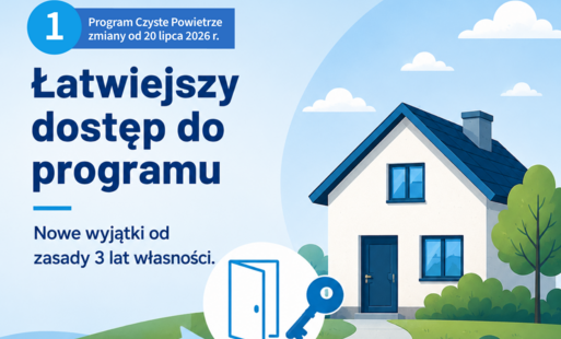 Zdjęcie do Zmiany w programie Czyste Powietrze. Od 20 lipca łatwiej skorzystać z dotacji
