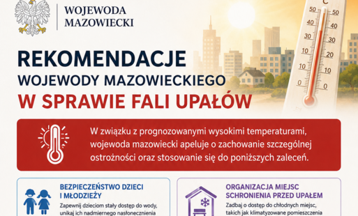 Zdjęcie do Rekomendacje działań w związku z falami upał&oacute;w